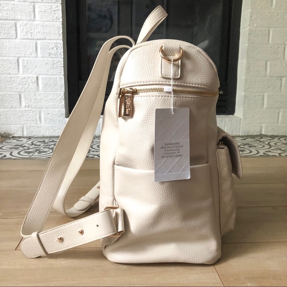 Luli Bebe Bags Luli Beb Monaco Diaper Bag Pearl White Poshmark